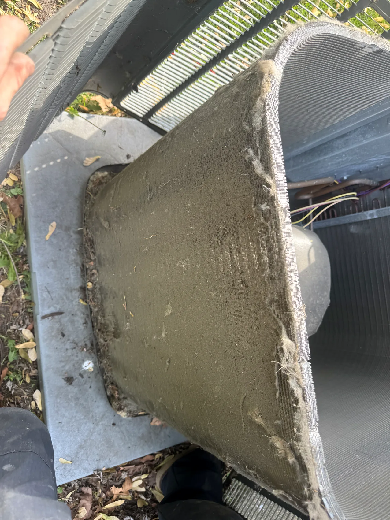 Residential air conditioner coil maintenance